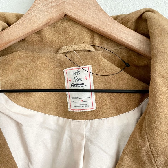 NWOT Free People Jealousy Suede Jacket - Picture 7 of 12